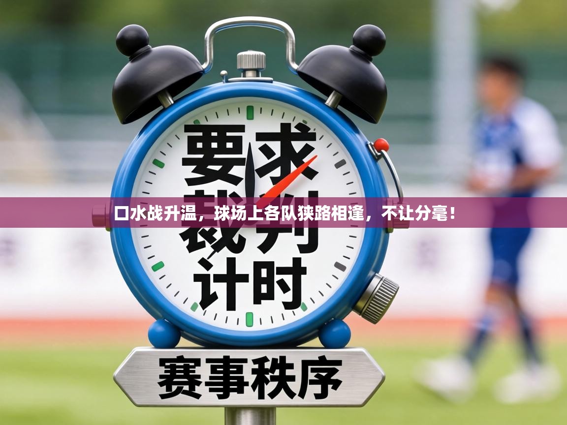 口水战升温,球场上各队狭路相逢,不让分毫! 第1张