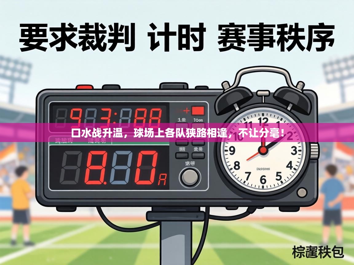 口水战升温,球场上各队狭路相逢,不让分毫! 第2张